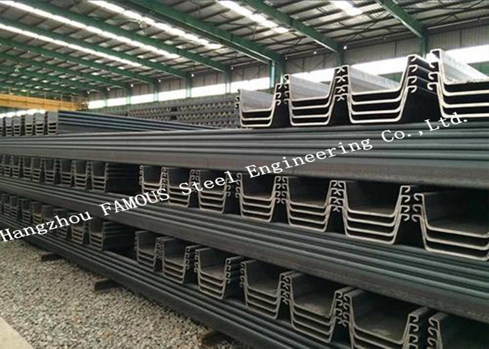China high quality U-type sheet piling hot rolled LARSSEN steel piles