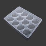 Multi Compartment 26*22*3cm Plastic Pastry Packaging