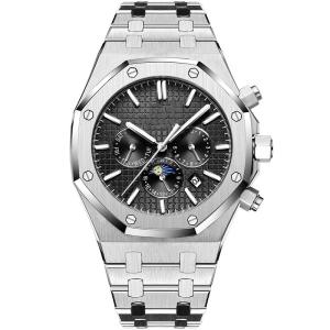 Quality 5ATM Japan Movt Stainless Steel Watch 5BAR Digital Analogue Automatic wholesale