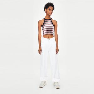 Quality Factory Price Women Summer Stripes Cotton Tank Top wholesale