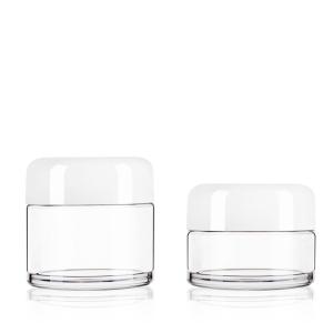 Quality Thick Wall Wide Mouth Plastic Containers 30ml 50ml Eco Friendly Cosmetic Jar Container wholesale