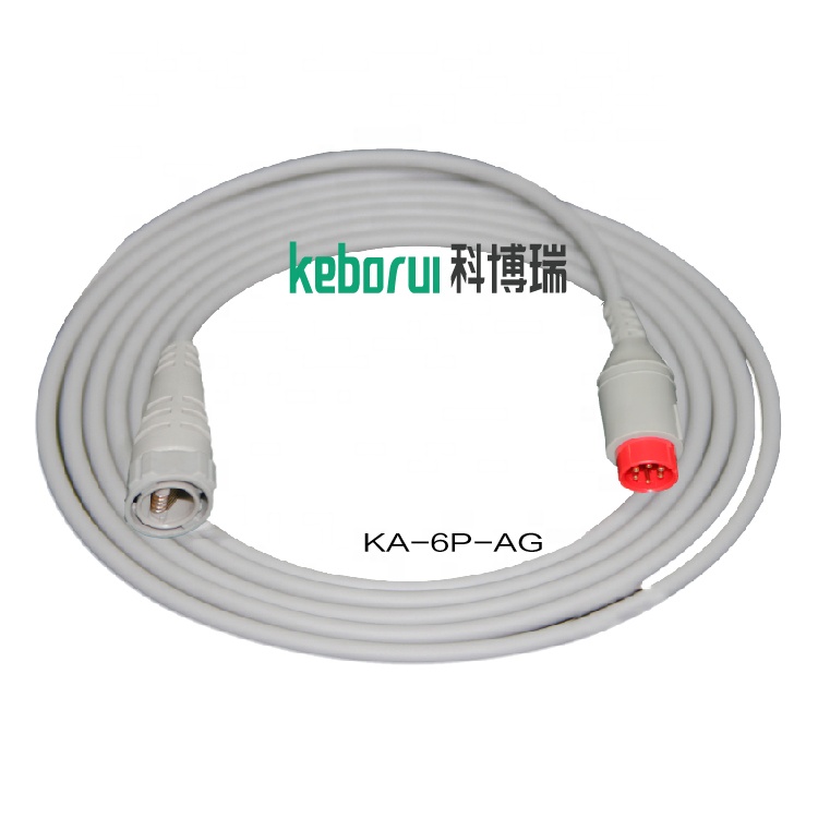 IBP Adapter Cable Compatible For Spacelabs Monitor To Argon Transducer