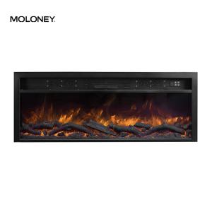 Quality 60'' 1500mm Fully Recessed Electric Fireplace Five Fire Colors Tempered Glass wholesale