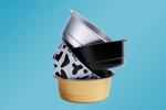 450ml round aluminum foil sealed box