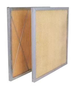 Quality Fiberglass High Temperature Resistance Panel Air Filters For Industrial Ventilation wholesale