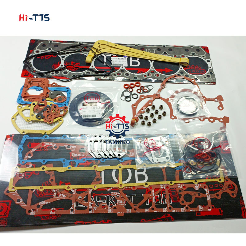 6D16 6D16T 6D16-2AT Full Gasket Set Kit ME999003 ME997356 ME999904 ME996291 ME994858