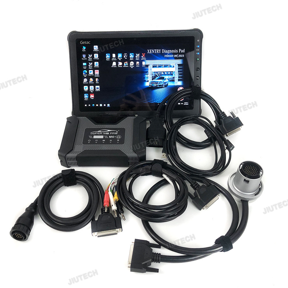 Super Mb Pro m6+ New For Bmw m6 Plus Doip Vci Wifi Update of Star c4 c6 For Benz Dealer Diagnosis Car Truck Bus Van Scanner+F110