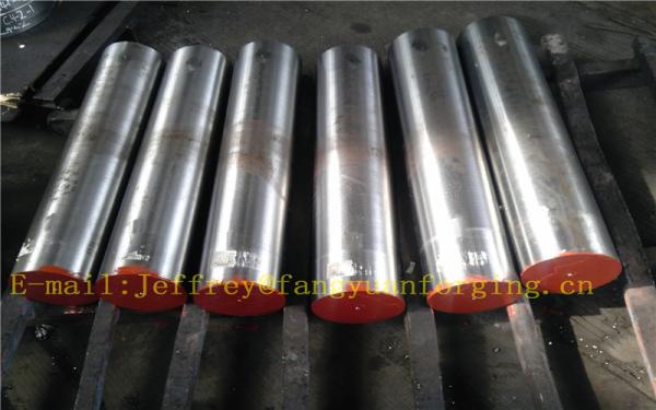 34CrNiMo6 Hot Forged Steel Round Bar Alloy Steel Quenching And Tempering Rough