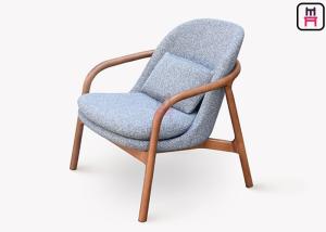 Quality Wood Structure Modern Sofa Chair , Leisure Sofa Chair Custom Frame Color wholesale