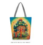 New female owl printing Ms. portable shoulder canvas