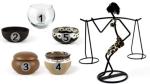 Creative African Girls Iron Figure Candle Holder for Home Decoration
