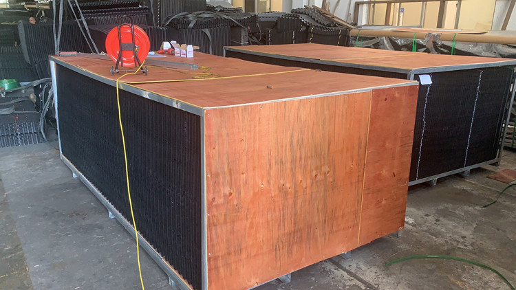 Cross Flow Film Fill Cooling Tower 1300mm 2440mm 20mm PVC Sheet