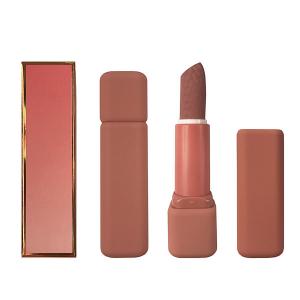 Quality Vegan Semi Matte Cruelty Free Velvet Matte High Pigment Lipstick wholesale