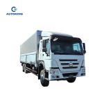 2024 6x4 380Hp HOWO Cargo Truck Van Medium Sized Cargo Heavy Truck