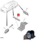 Auto Parts ADML Internal Antenna For Peugeot 301 4008 5008 508 508L Citroen C3XR