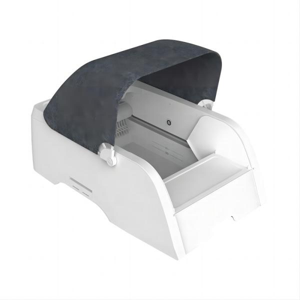 Cheap Smart Automatic Cat Litter Box Built In Odor Eliminator Works With Clumping Cat Litter for sale