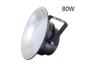 Quality Outdoor LED Flood Light 80W Round Shape For Factory Workshop Cold White Color wholesale