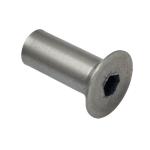 Universal Sport Bike Pedal Refurbishment M4 Stainless Steel Countersunk Sleeve