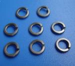 White / Yellow Zinc Split Lock Washer , Belleville Disc Spring Washer Carbon