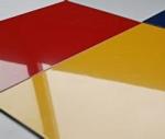 1220mm width High Gloss Aluminum Composite Panel UV Resistance