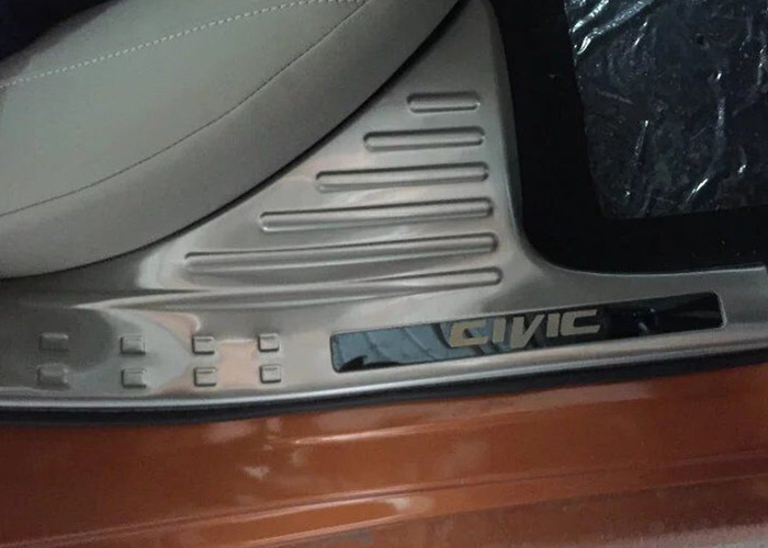 S/S Auto Accessories For HONDA CIVIC 2016 , Side Door Illuminated Sills Scuff Plate
