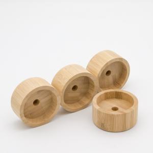 Quality Round Air Tight Bamboo Lids Home Kitchen Bamboo Lids For Mason Jars wholesale
