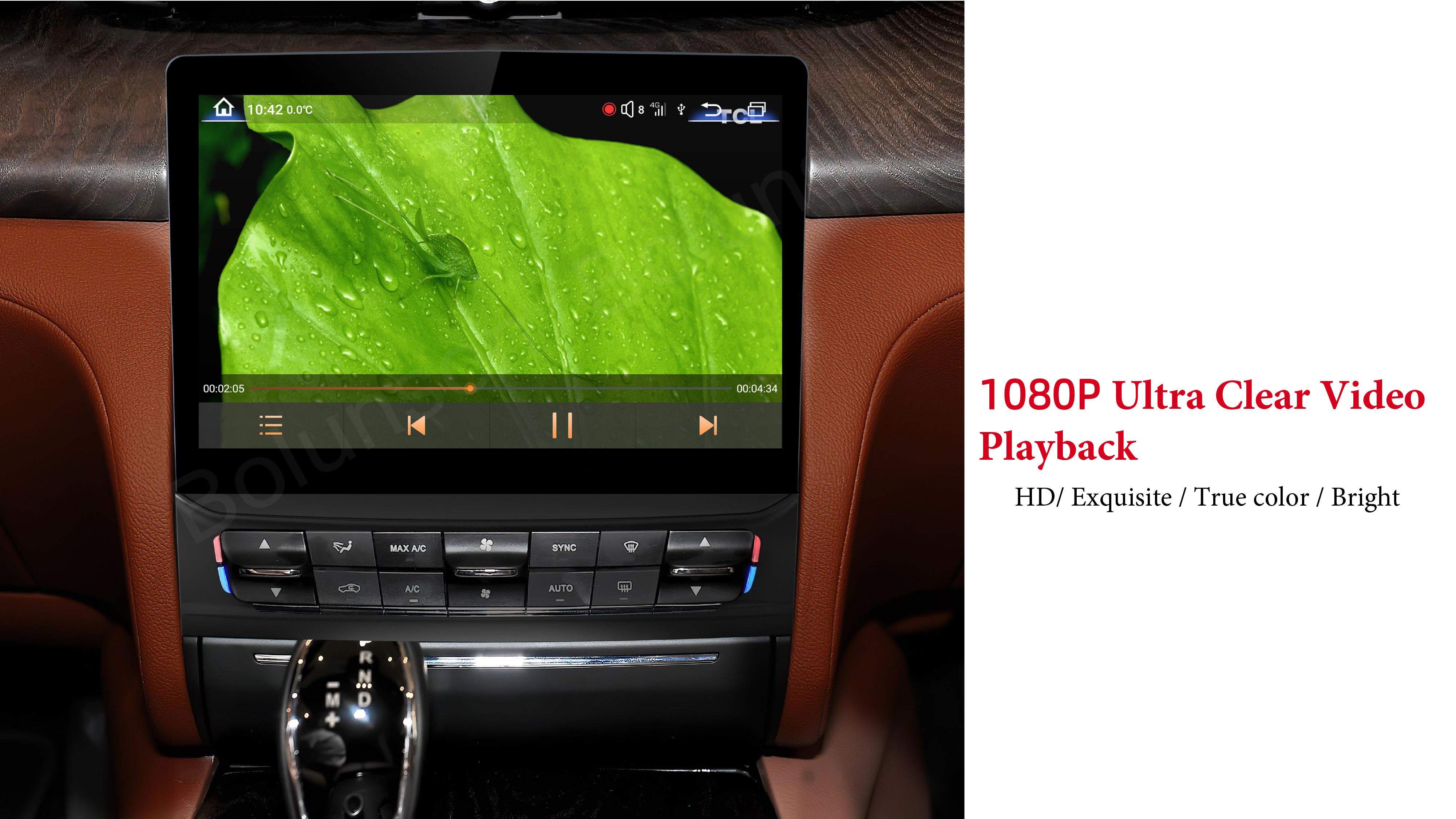 10.26" Maserati Android Auto Box Quattroporte 2013-2016 Video Gps Stereo Navigation