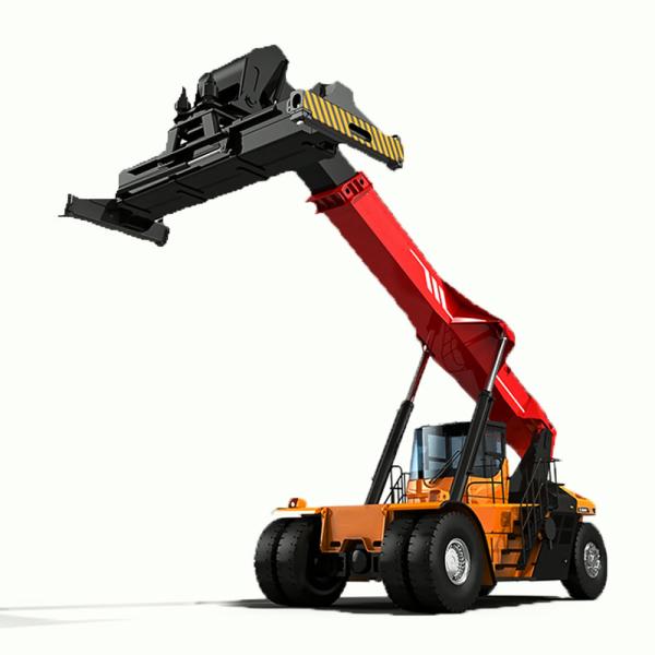 Hydraulic Lift 45 Ton Port Forklifts High Efficiency Reach Stacker For