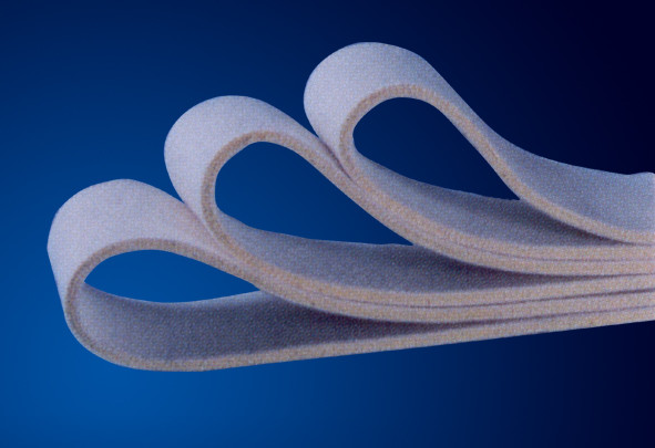 100% Nomex Fiber Endless Heat Transfer Printing Felt Superior Strength And Durability