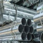 21mm Galvanized Steel Tube ERW 1m-12m Galvanized Round Tubing For Construction