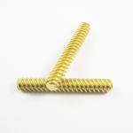 Industrial Brushed Brass Turning Parts , Motorcycle CNC Precision Turning