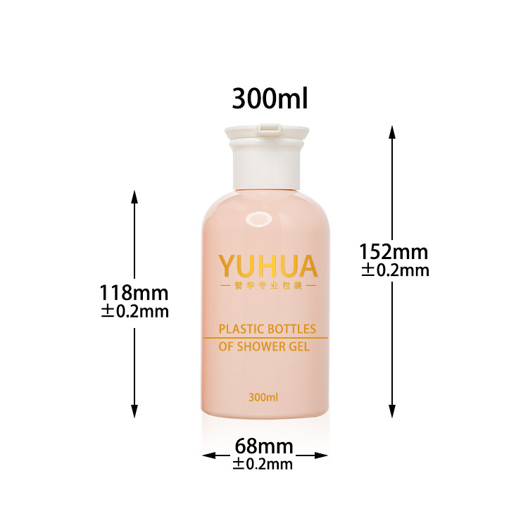 360ml 12oz Plastic Round Bottle With Lotion Pump 28/410