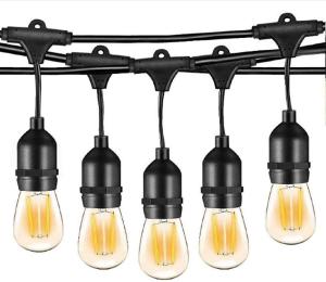Quality Patio 33FT 2W Shatterproof LED Outdoor Bulb String Lights wholesale