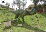 Durable Simulated Animatronic Giant Dinosaur Model Mother And Dinosaur Baby