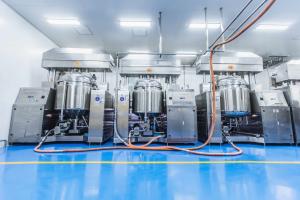 Quality 3000L Vacuum Cosmetic Emulsifier Mixer With Homogenizer wholesale