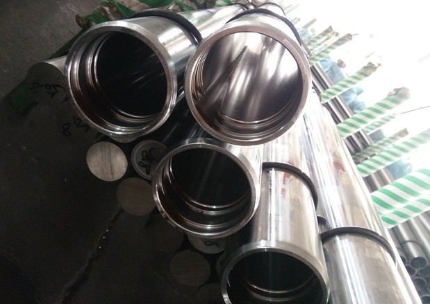 Hydraulic Cylinder Stainless Steel Hollow Bar , Hard Chrome Plated Pipe Bar