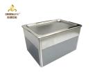Stainless Steel Mobile Teppanyaki Grill Electromagnetic Heating Upper Exhaustion