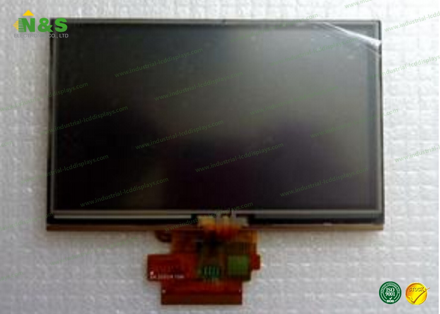 4.3 inch A043FW05 V8 mini lcd display 600 cd / m² Brightness