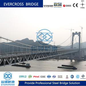 China PVOC certificate Steel Cable Suspension Bridges / Rigid Frame Bridge Professional on sale