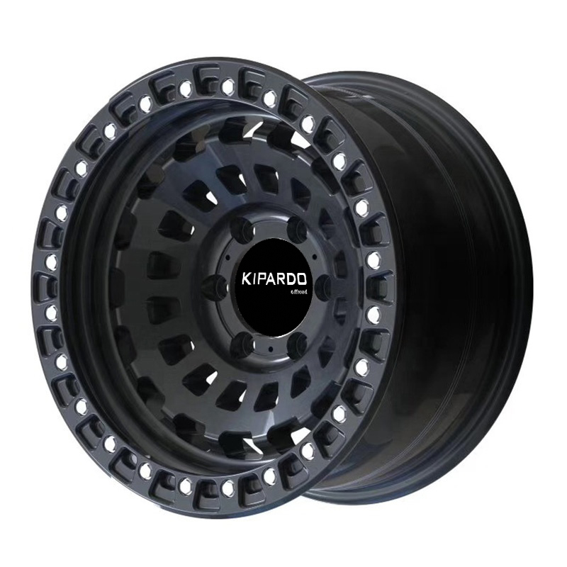17 18 19 inch 6x139.7 4x4 matt black offroad wheel Rims