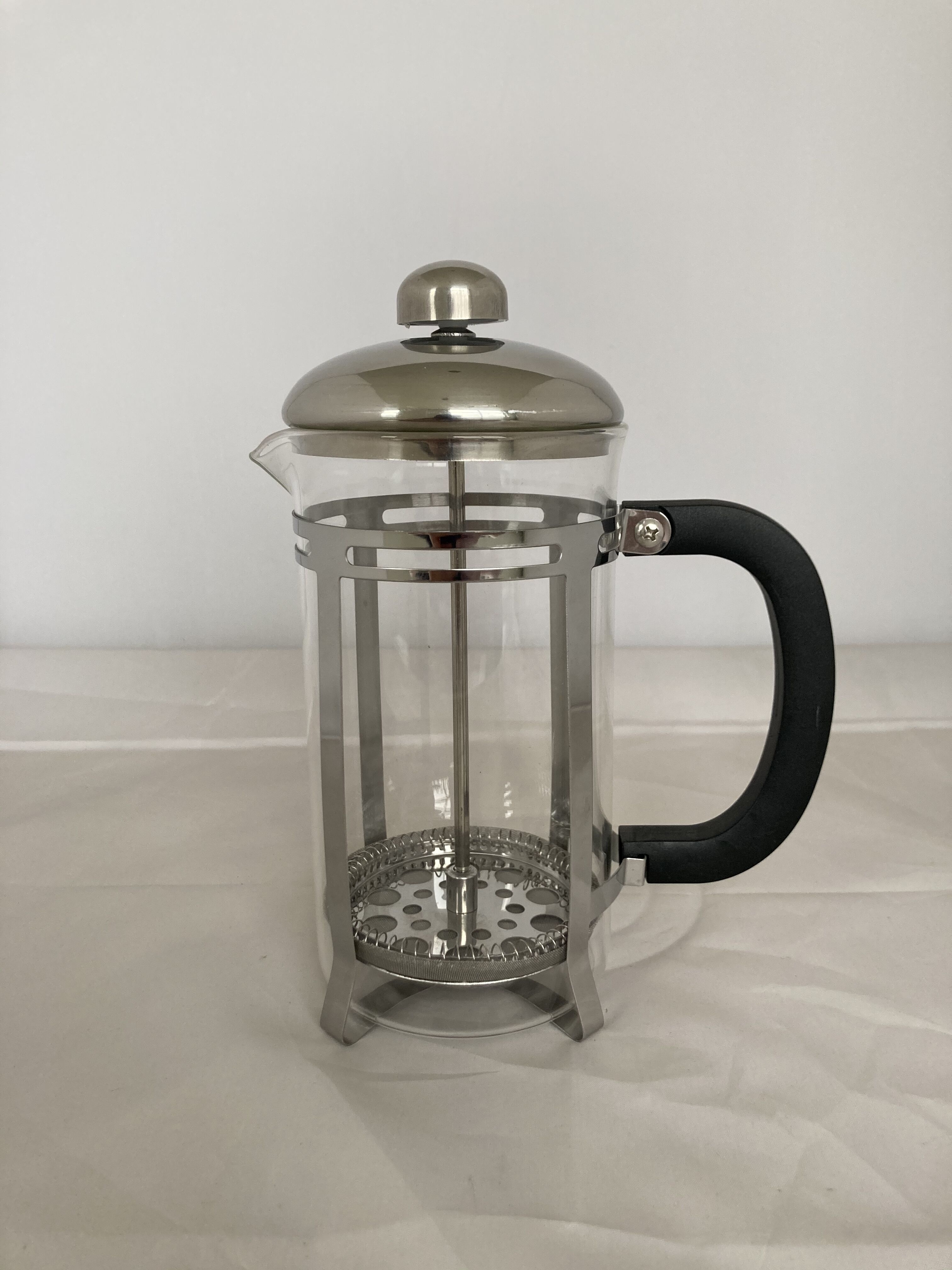 Amazon High Borosilicate Glass French Press Hot Rose Gold Coffee Plunger Stainless Steel