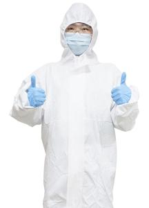 Quality Safety Isolation Full Body Protection Suit Nonwoven Disposable Protective Gown wholesale