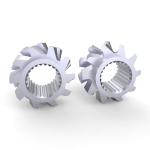 Corrosion Resistant Toothed Mixing Elements Stainless Steel For Industrial