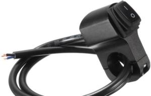 Quality 12V 16A Motorcycle Motorbike Handlebar Headlight Fog Spot Light On Off Switch Motorcycle 22mm Handlebar Turn Signal wholesale