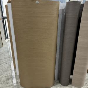 Quality Customized Self Adhesive PVC Film Roll Kitchen Cabinet Wrap Wallpaper Furniture Film With Texture Laminate wholesale