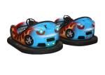 LED Lighting Electric Bumper Cars , Kids Bumper Car 220kgs Weight