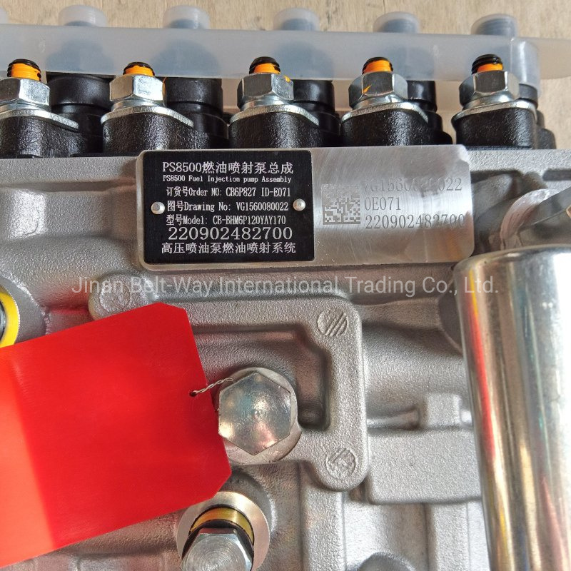 Sinotruk HOWO Truck Engine Parts Fuel Injector Pump Vg1560080022