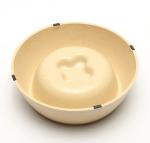 Round Dog Food Dish To Slow Down Eating Puppy Slow Feeder Customized Color