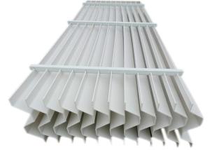 Quality Chevron PP Corrugated Vane Pack Demister Anti Corrosion For Sugar Refinery wholesale