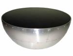 Novel Modern Half Ball Shape Round Bowl Fiberglass Tea Coffe Table